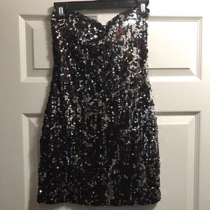 Short sparkle dress